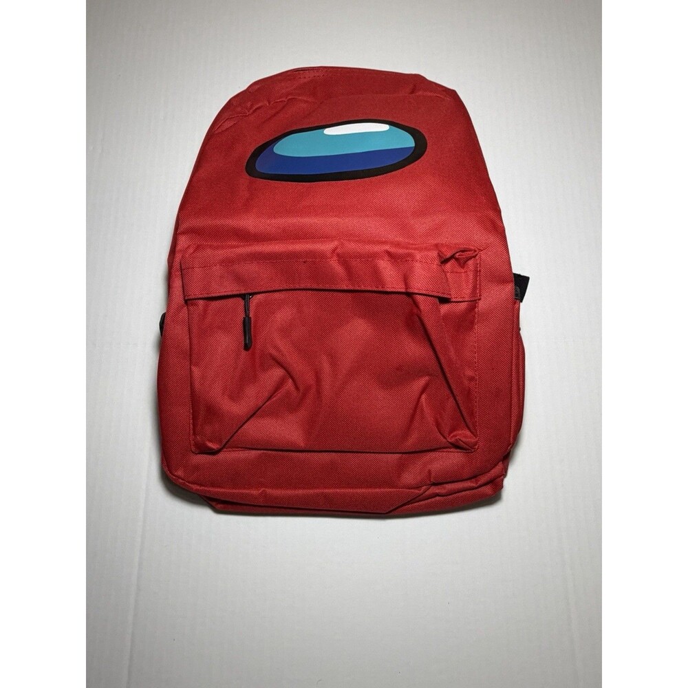 New Among Us Red Crewmate Kids Backpack School Bag Travel Bag